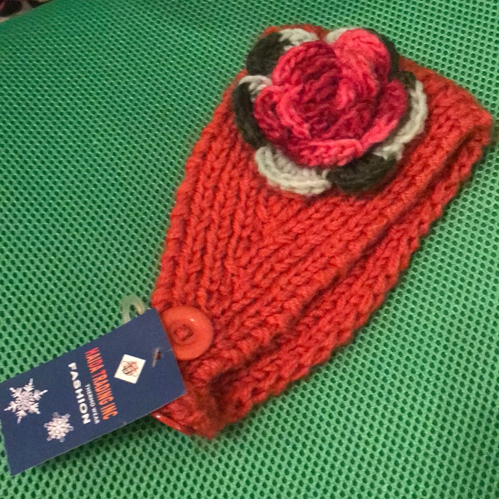 Flower Ear Warmer/Headband